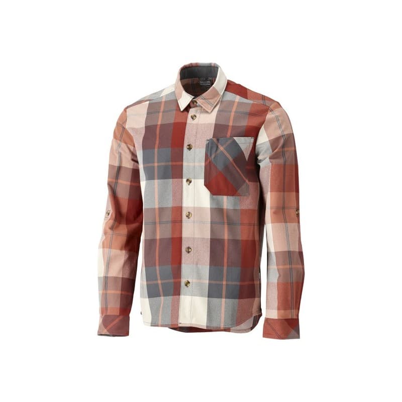 Chemise flanelle customized 200 - 300 g m entre 1 et 3 rouge coton / polyester chemise 1 pièce(s) chemise flanelle carreaux rouge tm - mascot