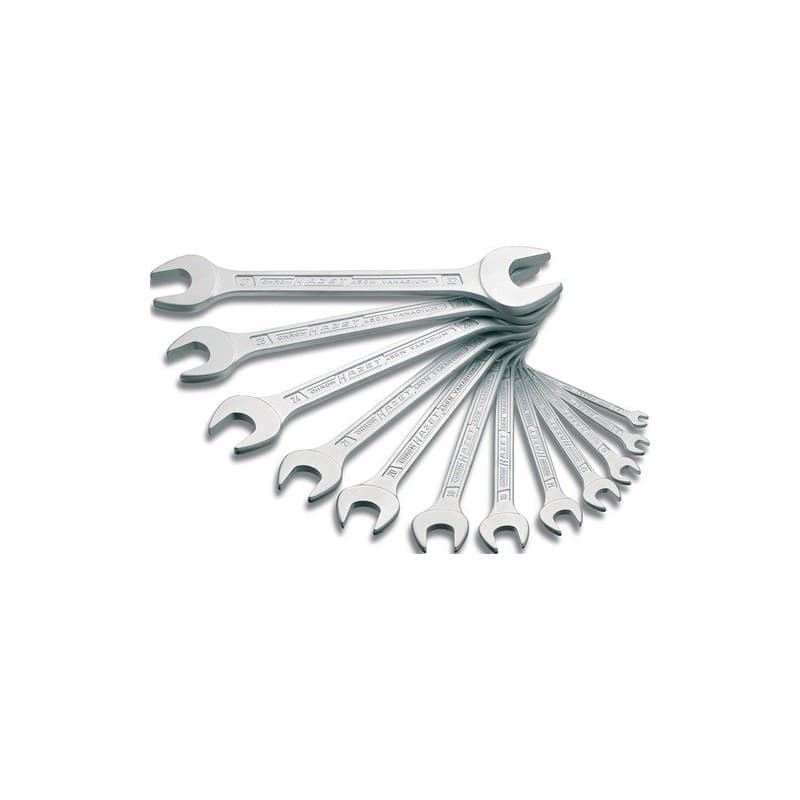 Jeu de clés à fourches 450n hazet 1 pièce(s) jeu de clés à fourches 450n 12 pièces sw6-32 mm - hazet