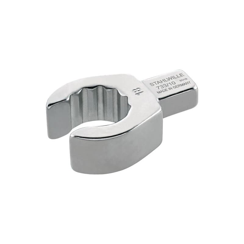 Clé polygonale emmancher 733/10 19 ouv clé 19mm 9 x 12mm 1 pièce(s) clé polygonale emmancher 733/10 19 ouv clé 19mm 9 x 12mm - stahlwille