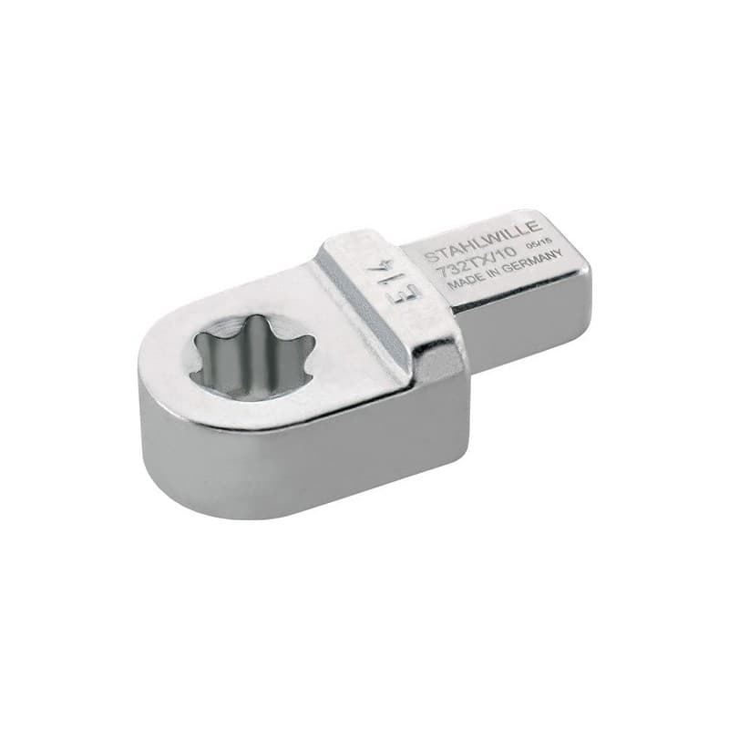 Outil à emmancher 732tx/10 e 8 ouverture de clé e8 9 x 12 mm 1 pièce(s) outil à emmancher 732tx/10 e 8 ouverture de clé e8 9 x 12 mm - stahlwille