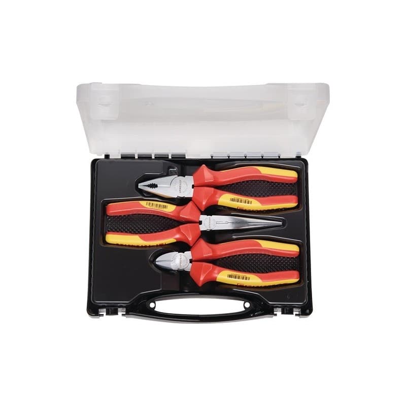 Jeu de pinces promat 1 pièce(s) jeu de pinces contenu 3 pièces vde - promat