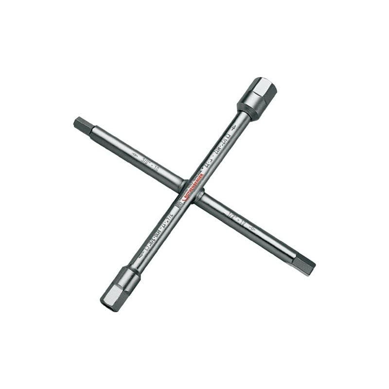 Clé cruciforme sanitaire rothenberger 1 pièce(s) clé cruciforme sanitaire 220 x 220 mm - rothenberger