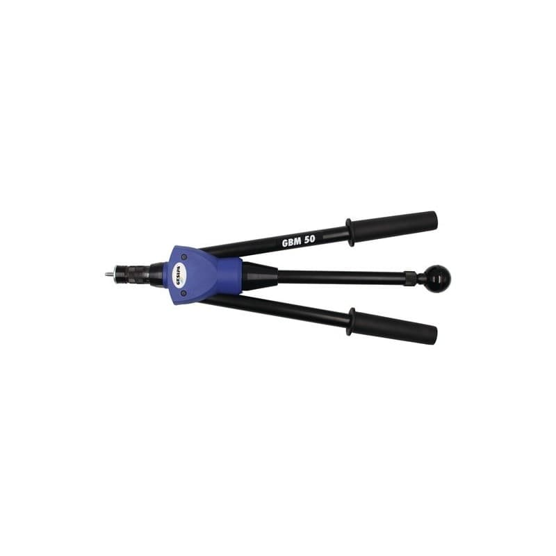 Riveteuse d'écrous aveugles manuelle gbm 50 longueur 485 mm 1 pièce(s) riveteuse d'écrous aveugles manuelle gbm 50 longueur 485 mm - gesipa