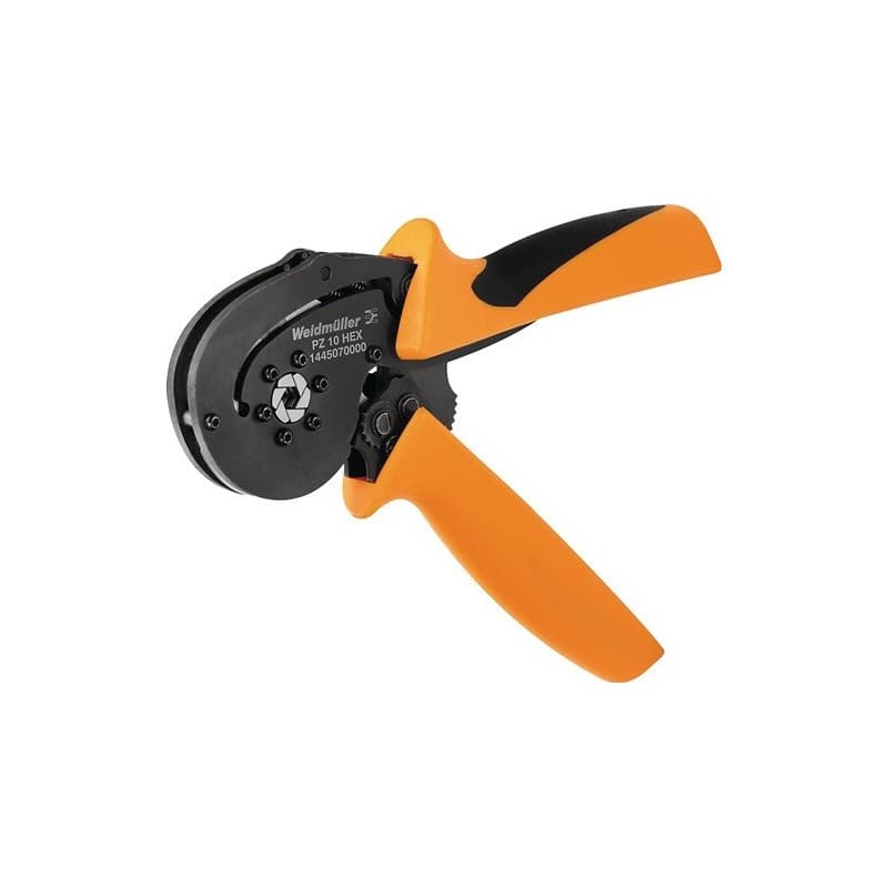 Pince à sertir pz 10 hex longueur 195 mm 1 pièce(s) pince à sertir pz 10 hex longueur 195 mm - weidmüller