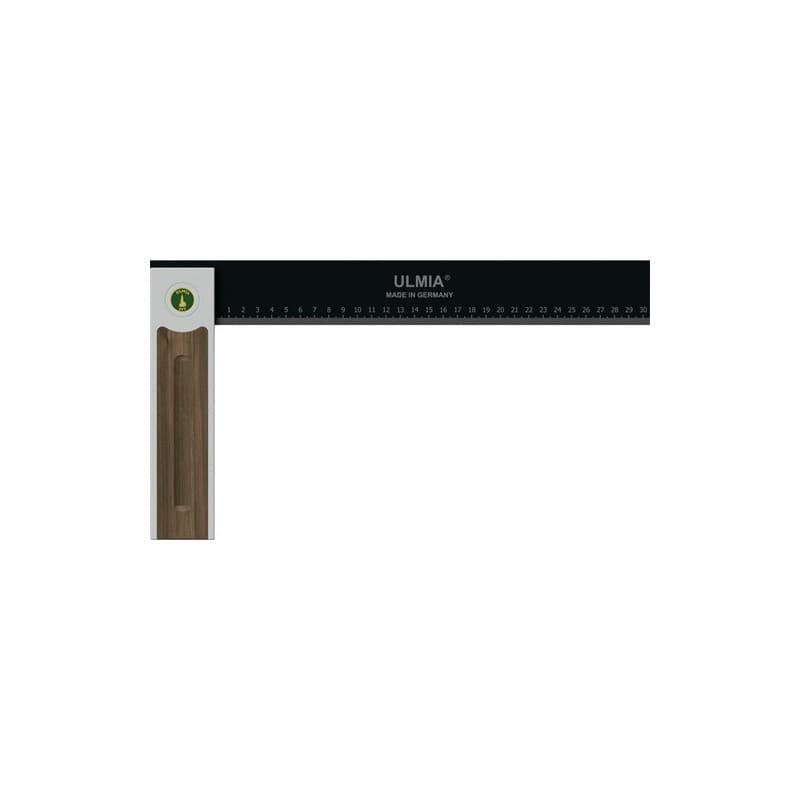 Équerre alu-line ulmia 1 pièce(s) équerre alu-line long. poteau 350 mm long. poignée 195 mm - ulmia