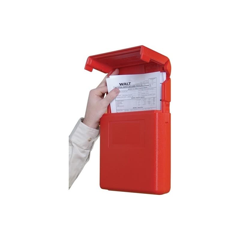 Boîte à documents justrite 1 pièce(s) boîte à documents l260xh318 mm format a4 portrait - justrite