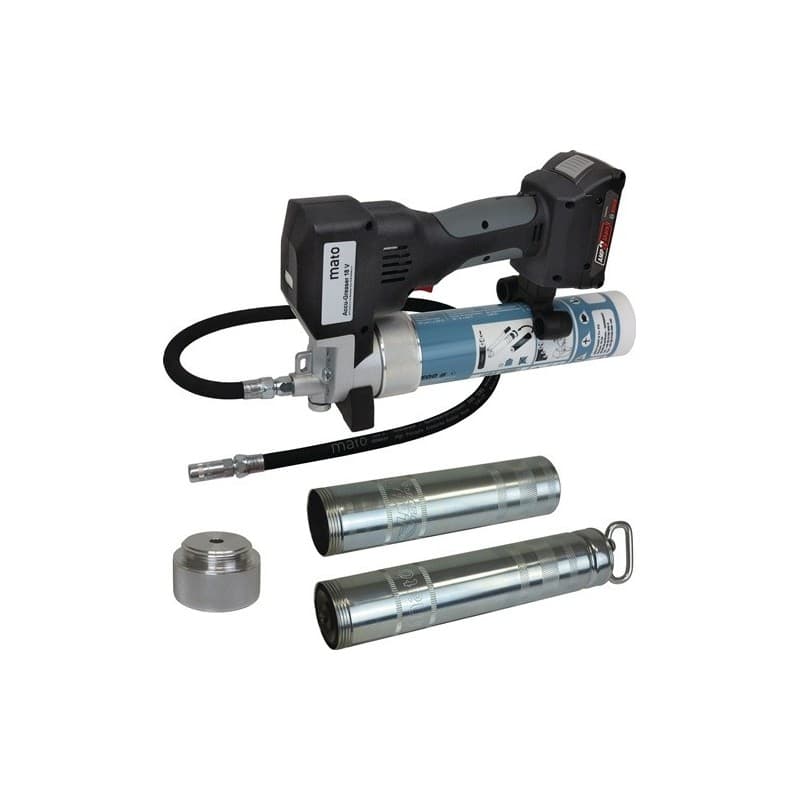 Presse graisse (ss fil) accu-greaser 18v premium-s-lsp fermé 1 pièce(s) presse graisse (ss fil) accu-greaser 18v premium-s-lsp fermé - mato