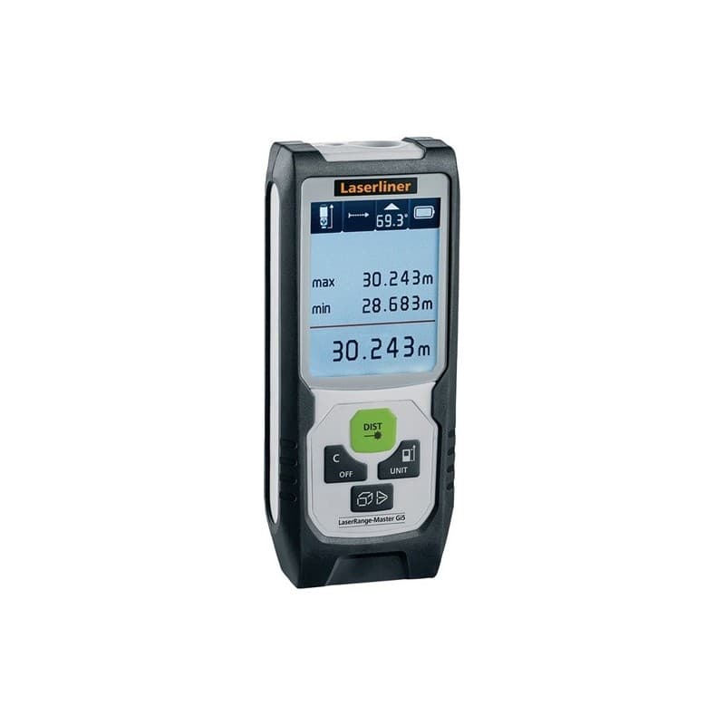 Télémètre laser master gi5 50 m ± 2 mm 1 pièce(s) télémètre laser master gi5 50 m ± 2 mm - laserliner