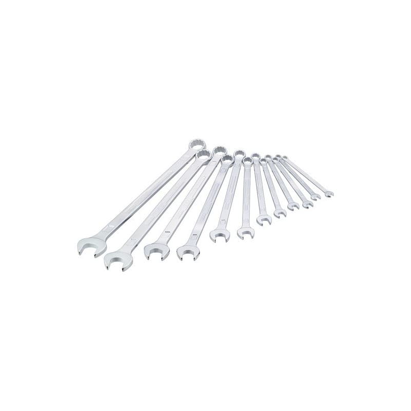 Jeu clés mixtes 600lg/12 12 pcs. ouverture clé 10-32mm 1 pièce(s) jeu clés mixtes 600lg/12 12 pcs. ouverture clé 10-32mm - hazet