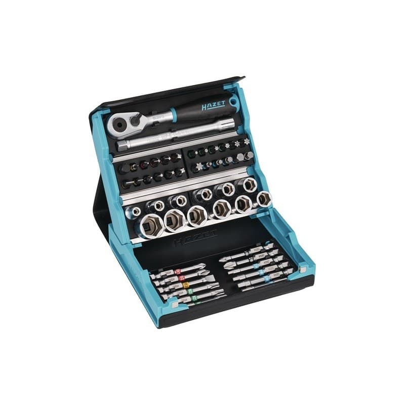 Assort. clés douille et d embouts smartcase 2200sc-2 50 pcs. 1 pièce(s) assort. clés douille et d'embouts smartcase 2200sc-2 50 pcs. - hazet