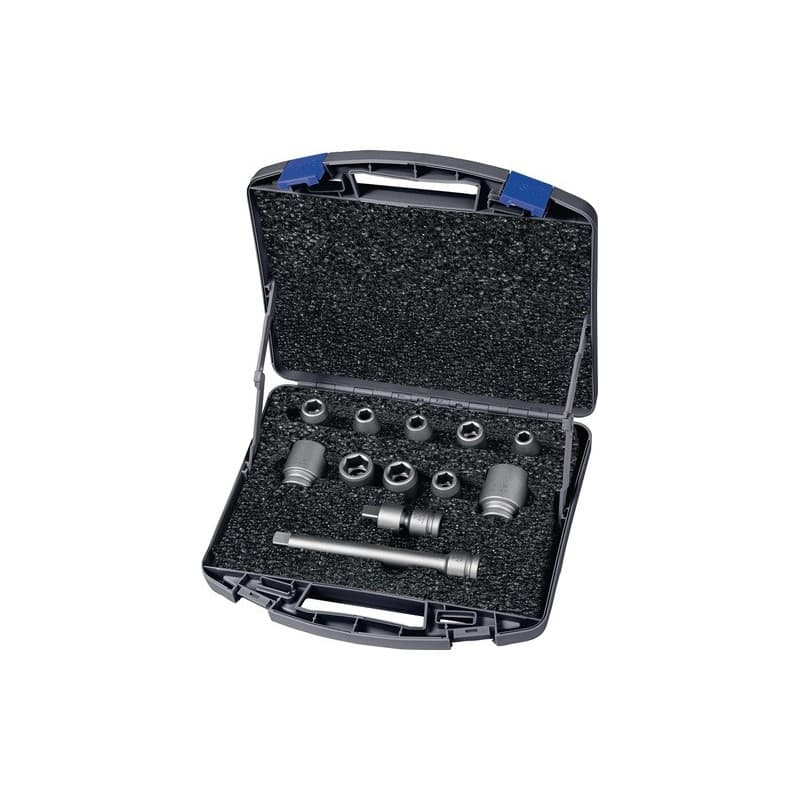 Jeu de clés à douille 720 sg 12 ol 12 pièces 1/2 po. 1 pièce(s) jeu de clés à douille 720 sg 12 ol 12 pièces 1/2 po. - asw