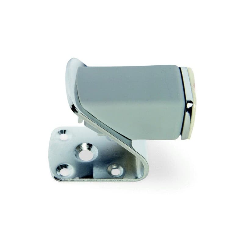 Butée de sol magnétique 2 en 1 1 pièce(s) butée de porte magnétique 2 en 1 40 kg - gris - socona