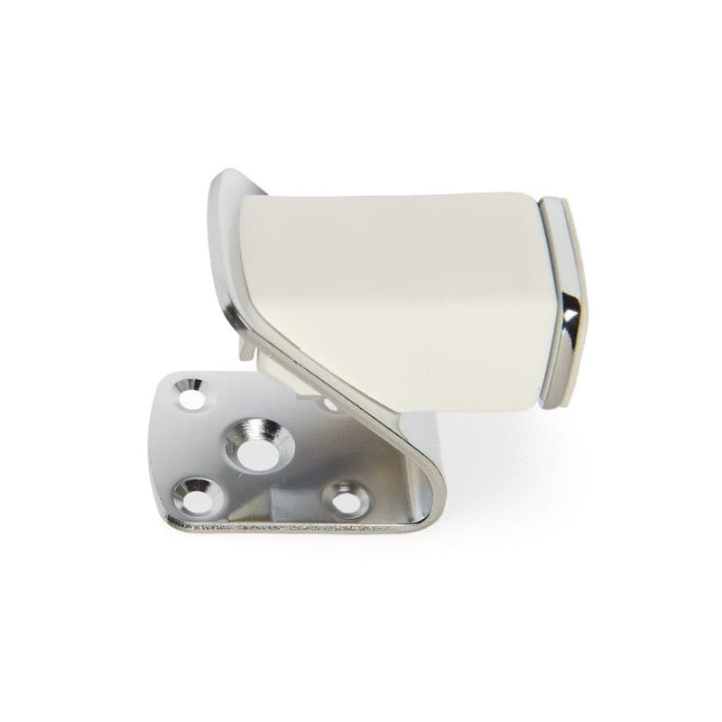 Butée de sol magnétique 2 en 1 1 pièce(s) butée de porte magnétique 2 en 1 40 kg - blanc - socona