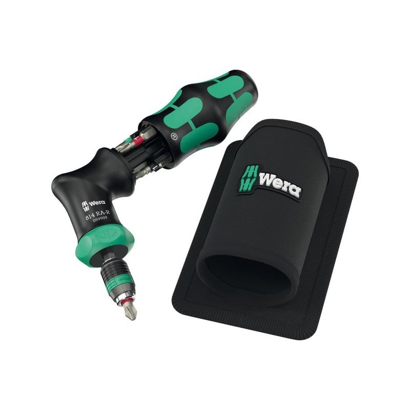 Tournevis revolver à cliquet porte-embouts ra-r 1 1 pièce(s) tournevis revolver à cliquet porte-embouts ra-r 1 - wera werkzeuge