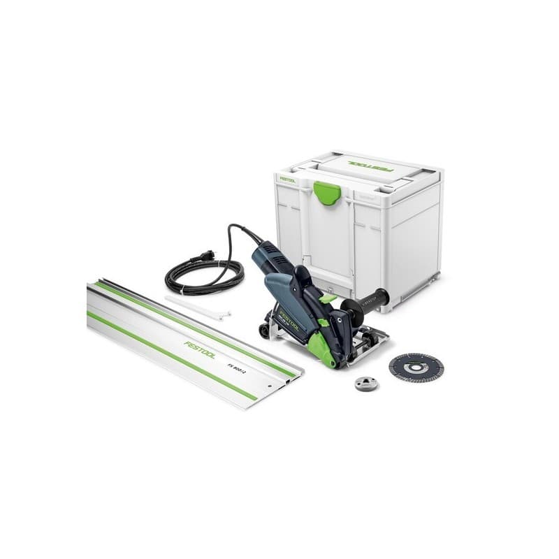 Rainureuse ø125mm dsc-ag 125 plus fs 4.5 kg 11000 trs/min 27 mm 125 mm 32 mm 1 coffret(s) rainureuse ø125mm dsc-ag 125 plus fs 1400w 1400 w - festool