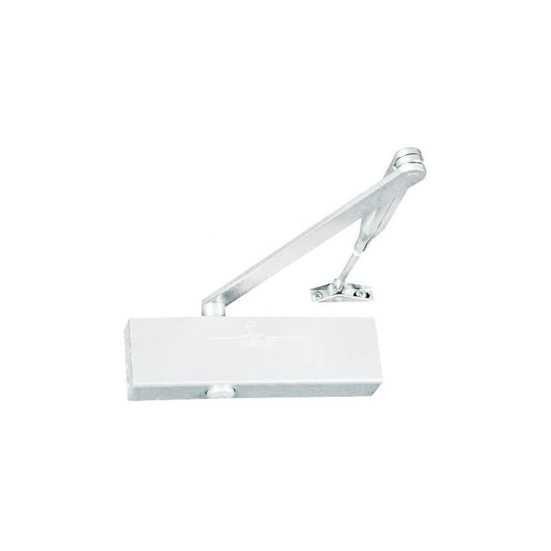 Ferme-portes à bras à compas gr200 blanc 1 pièce(s) 2-3-4 kg ferme-porte à bras à compas gr200 - blanc 1100 mm 80 kg ferme-porte complet compas - groo