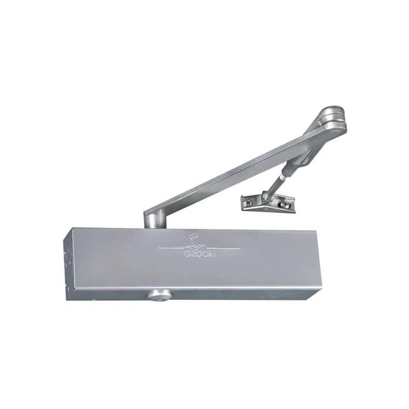 Ferme-portes bras à compas gr300 argent 3-6 1 pièce(s) ferme-porte à bras à compas gr300 - argent 1400 mm 120 kg ferme-porte complet compas - groom