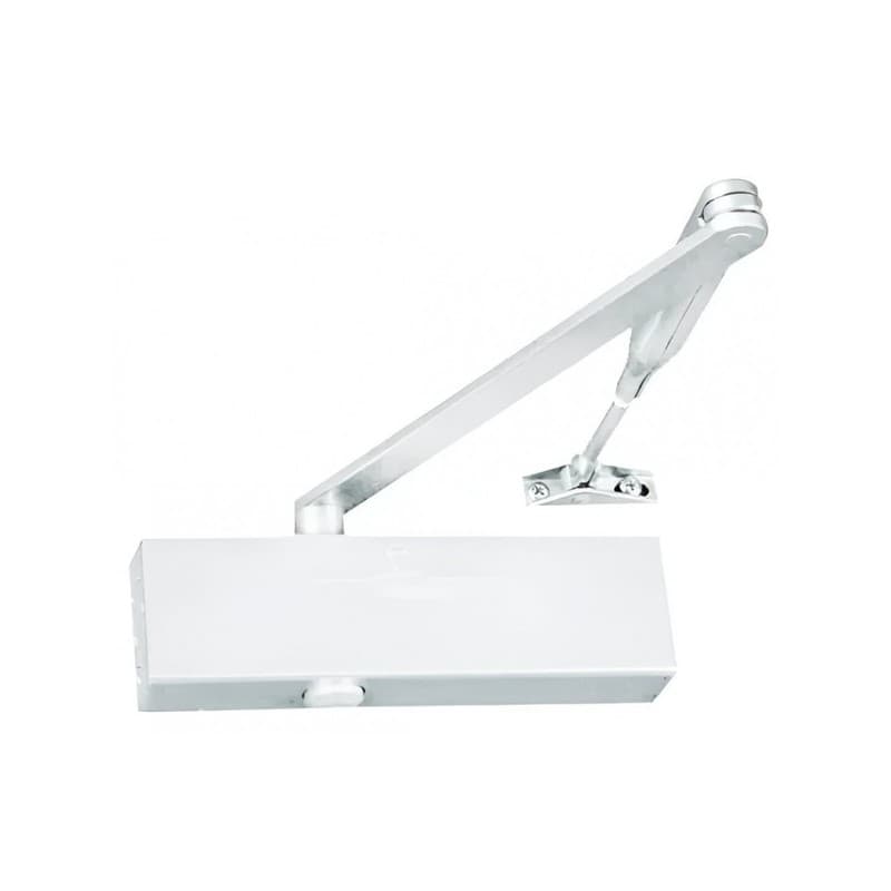 Ferme-portes bras à compas gr300 3-6 blanc 1 pièce(s) ferme-porte à bras à compas gr300 - blanc 1400 mm 120 kg ferme-porte complet compas - groom