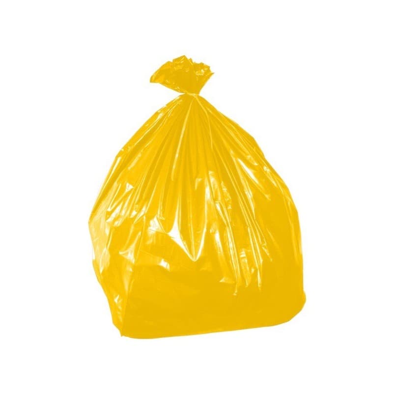 Sacs poubelle 110 litre(s) jaune 1 rouleau(x) de 25 sac(s) sac poubelle 110l 36 µ - jaune 36 µ - ets alain compas sas