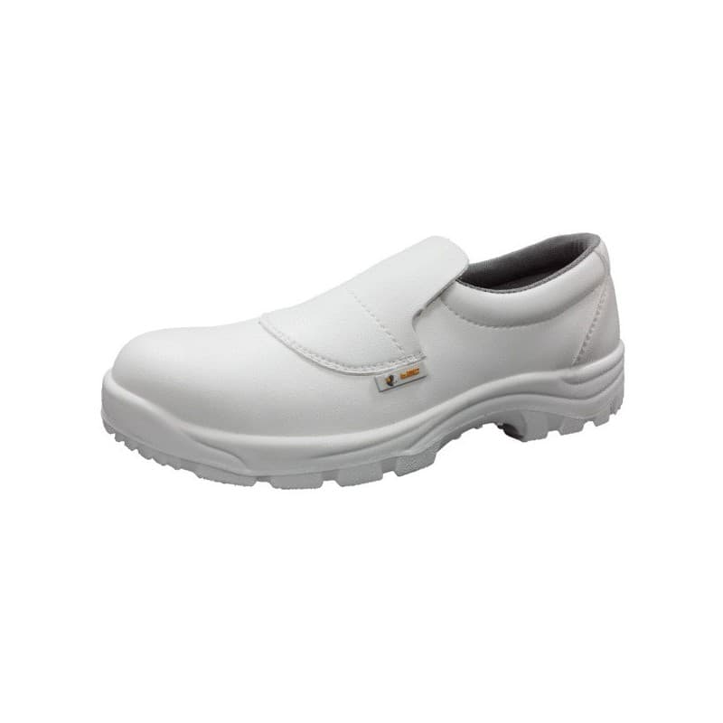 Mocassin ceres 40 src - résistance au glissement sols acier et céramique acier microfibre pu simple densité sans insert 1 paire(s) mocassin blanc cere