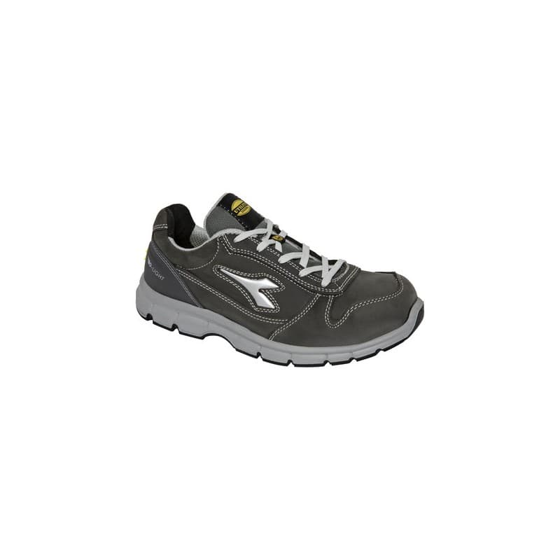 Chaussures de sécurité basses run ii nouvelle génération chaussures de sécurité basses run ii gris t39 textile 39 pu double densité acier cuir cordura