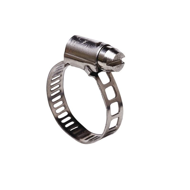 Collier flexinox à bande ajourée - inox aisi 304 collier flexinox à bande ajourée inox fx 5 009-014 1 boîte(s) de 50 pièce(s) colliers à vis sans fin