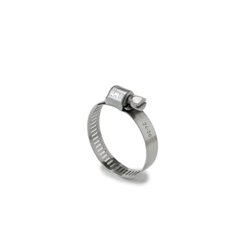 Collier flexinox à bande ajourée - inox aisi 304 collier flexinox à bande ajourée inox fx 8 032-052 1 boîte(s) de 25 pièce(s) colliers à vis sans fin