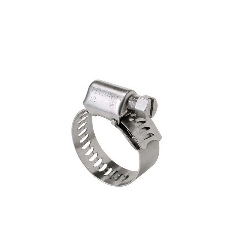 Collier flexinox à bande ajourée - inox aisi 304 collier flexinox à bande ajourée inox fx 13 024-036 1 boîte(s) de 25 pièce(s) colliers à vis sans fin