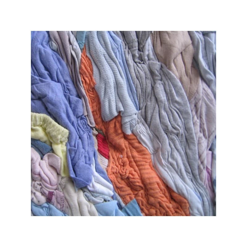 Chiffons coton très absorbants 1 sac(s) de 5 kilogramme(s) coton t-shirts, polos chiffons coton très absorbants technique polyvalent couleur excellent