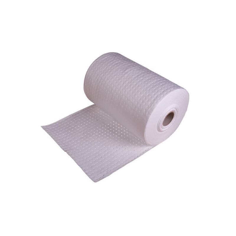 Absorbants hydrophobes technisorb 1 rouleau(x) de 40 mètre(s) linéaire absorbant hydrophobe - blanc 100 cm x 40 m - ets alain compas sas