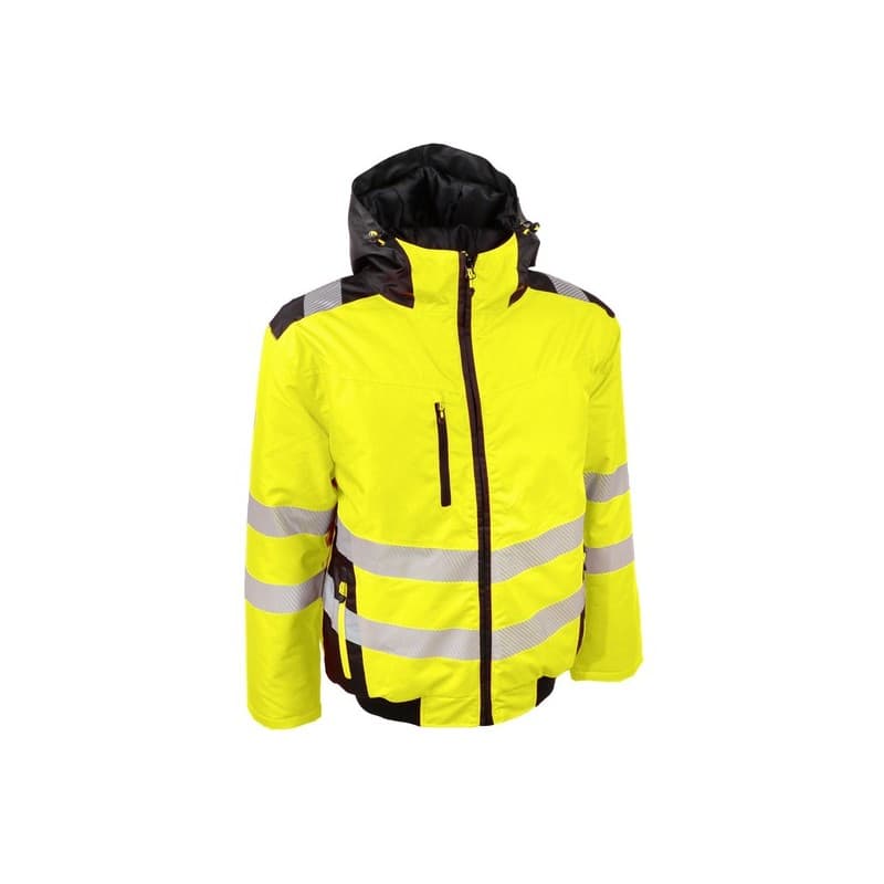 Blouson hv bergo/bergue l 100 - 200 g entre 1 et 3 polyester jaune blouson 1 pièce(s) blouson hv bergue jaune tl classe 2 - singer freres