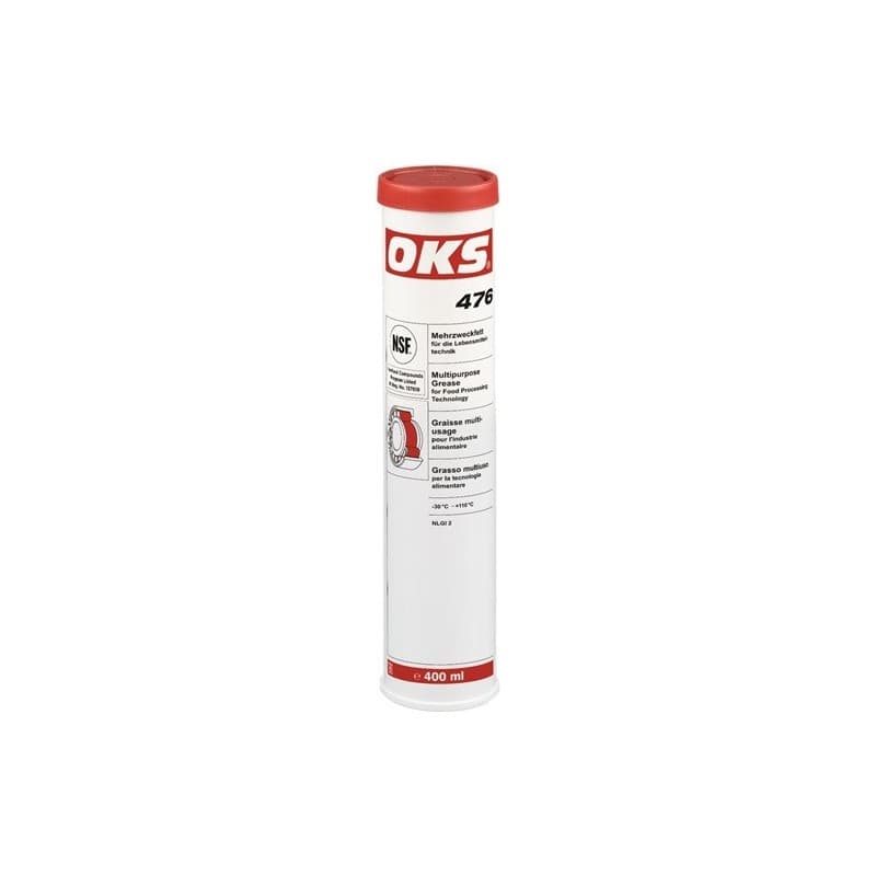 Graisse multius industrie agroalim. oks 476 400 ml blanc 1 carton(s) de 10 pièce(s) graisse multius industrie agroalim. oks 476 400 ml blanc - oks