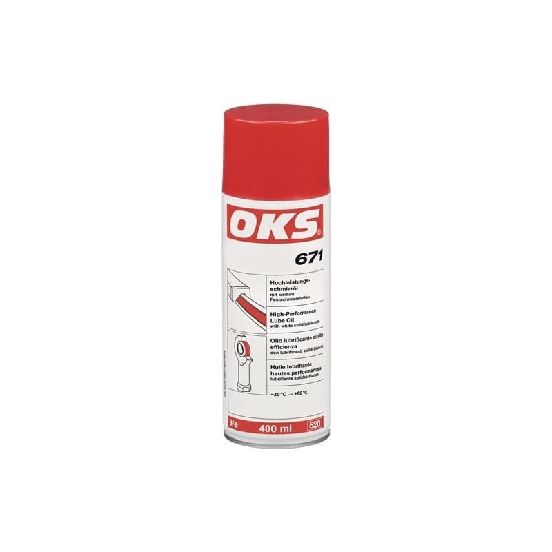 Huile lubrification haute performance oks 671 400 ml 1 carton(s) de 12 pièce(s) huile lubrification haute performance oks 671 400 ml - oks