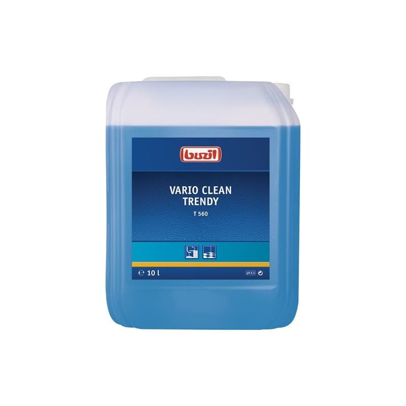 Nettoyant doux/pour plastique vario clean trendy t 560 10 l 1 pièce(s) nettoyant doux/pour plastique vario clean trendy t 560 10 l - buzil