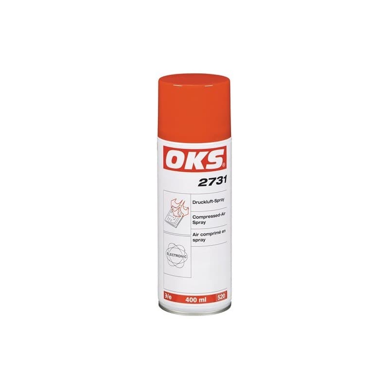 Spray d'air comprimé oks 2731 400 ml 1 carton(s) de 12 pièce(s) spray d'air comprimé oks 2731 400 ml - oks