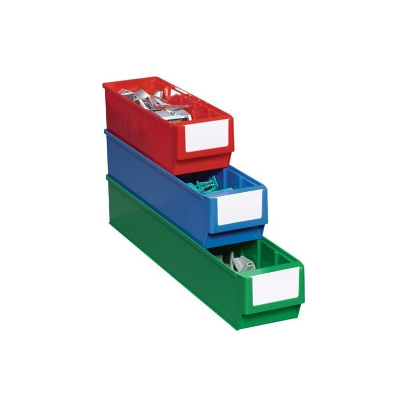 Lot boîte pour étagère promat 1 carton(s) de 30 pièce(s) boîte étagère l500xl91xh81mm bleu polypropylène - promat