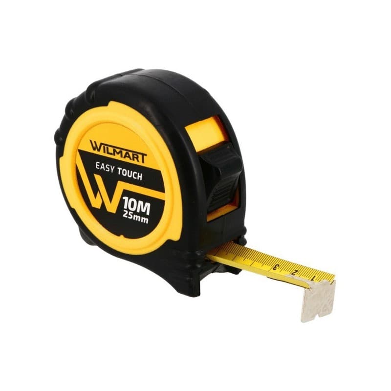 Mètre à ruban easy touch 1 pièce(s) mètre à ruban easy touch 10 m x 25 mm - wilmart