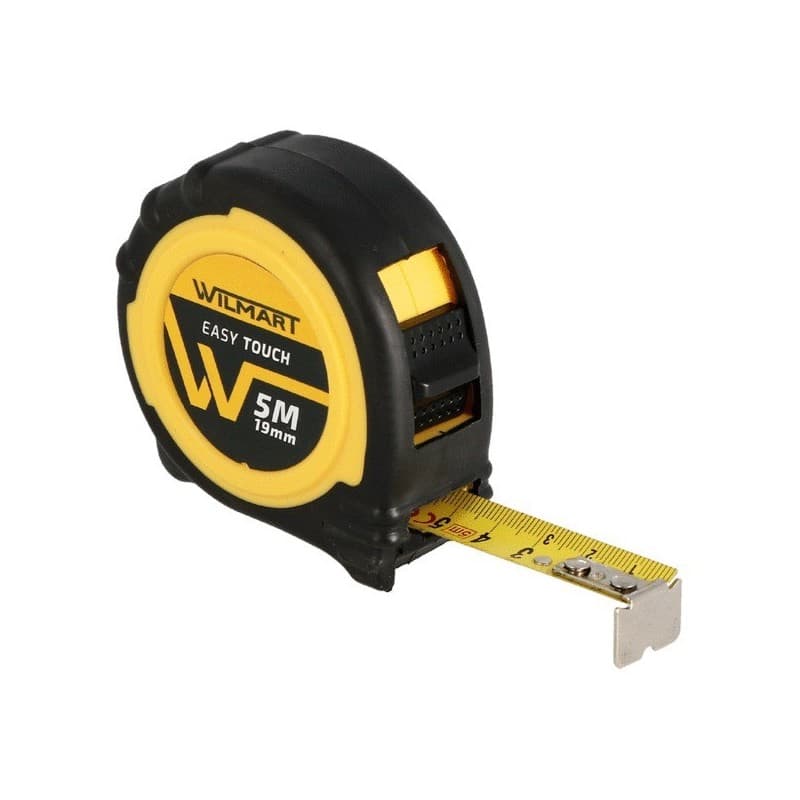 Mètre à ruban easy touch 1 pièce(s) mètre à ruban easy touch 5 m x 19 mm - wilmart