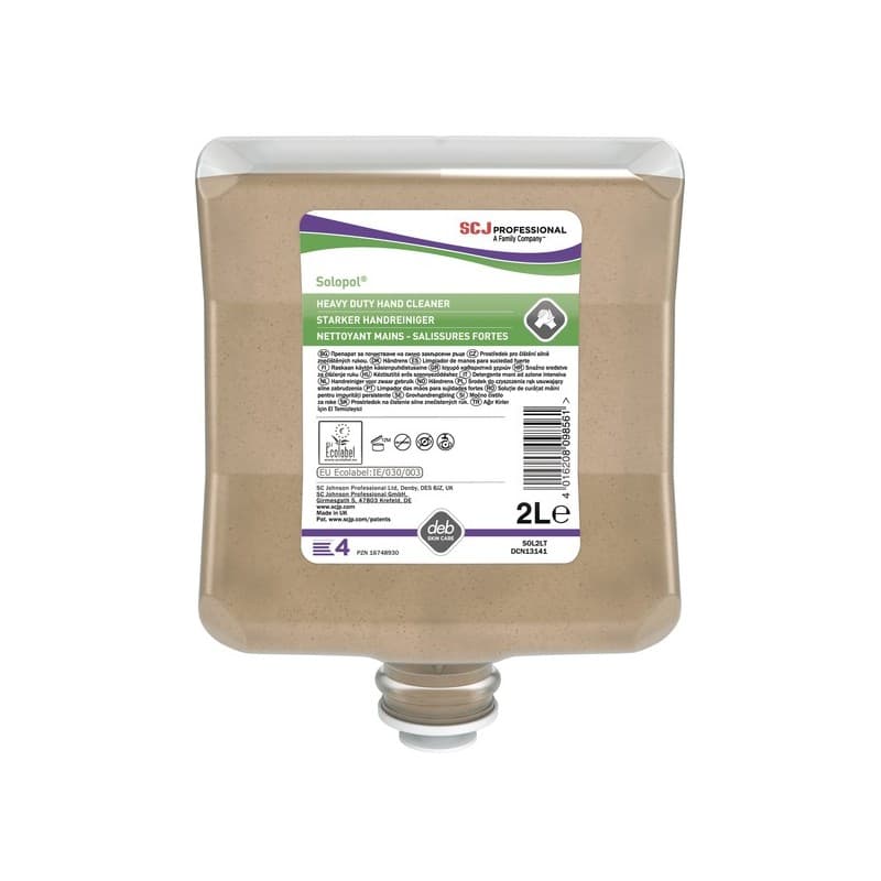 Pâtes nettoyantes solopol classic 1 cartouche(s) de 2 litre(s) liquide savon d'atelier pâte nettoyante solopol - sc johnson professional sas