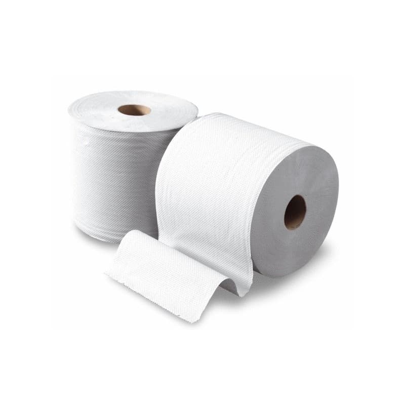 Bobines à dévidage central 450 formats blanc rouleau pour distributeur 450 1 pack(s) de 6 bobine(s) bobines d'essuyage ouate 450 formats 18,5 x 24 cm