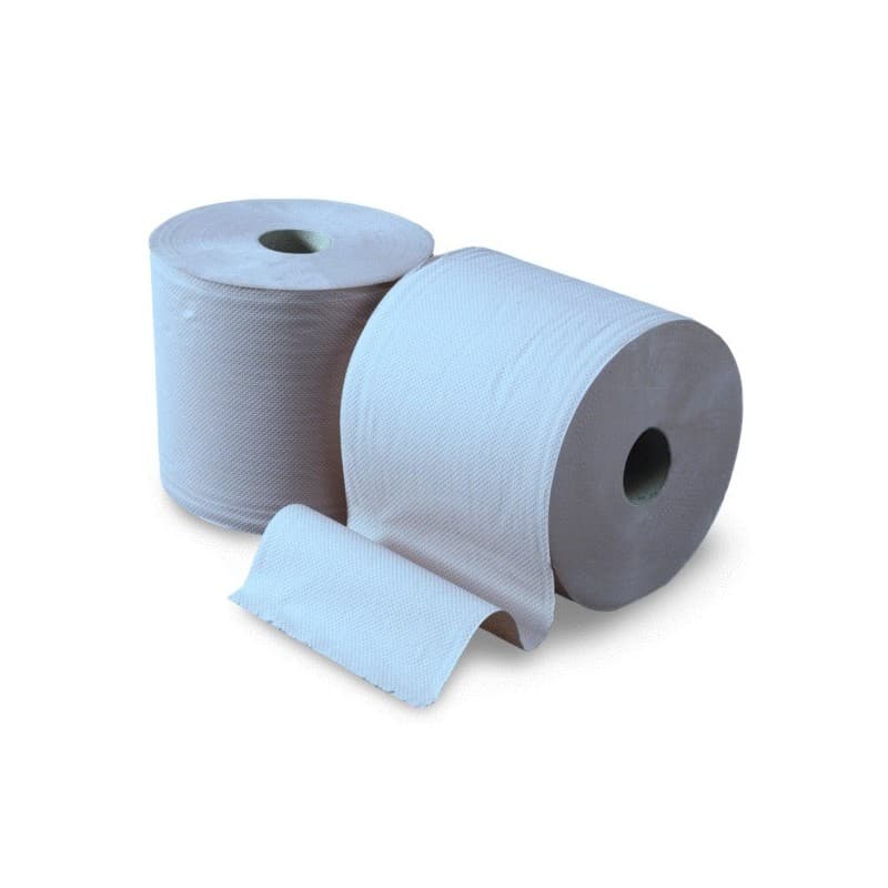 Bobines à dévidage central 450 formats bleu rouleau pour distributeur 450 bobines d'essuyage ouate 450 formats 20 x 24 cm - bleu 1 pack(s) de 6 bobine