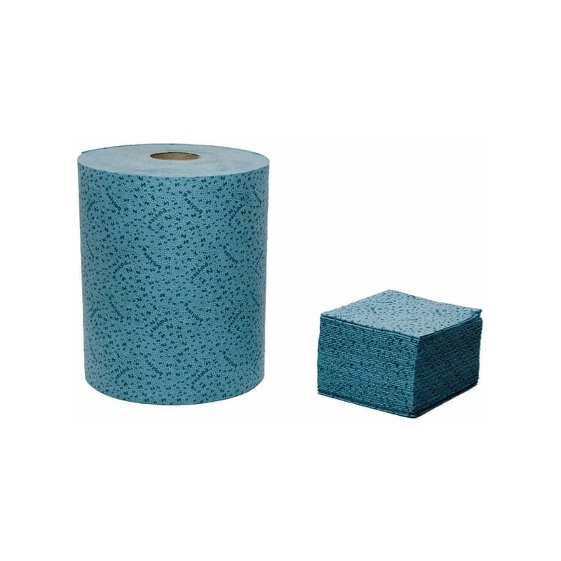 Chiffons non tissés bleu technitex chiffons non tissés bleu technitex 1 bobine(s) de 500 pièce(s) non tissé couleur - ets alain compas sas