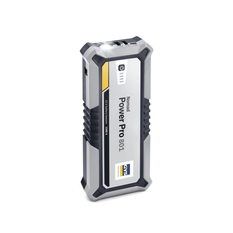 Booster lithium nomad power pro 801 12v engins agricoles, véhicules légers, véhicules utilitaires, 2 roues 1 kit(s) booster lithium nomad power pro 80