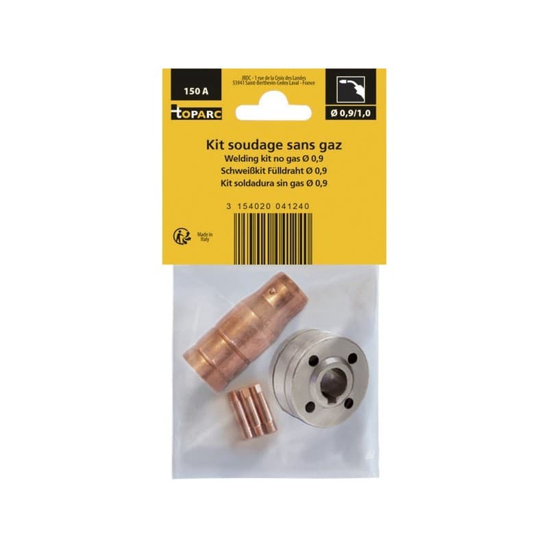 Kit de soudage no gas 150 a type a 1 kit(s) kit de soudage no gas 150 a type a - gys