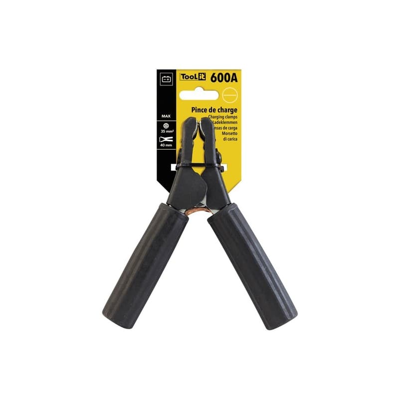 Pince de charge 1 pièce(s) pince de charge 600a 40 mm 35 mm² - noire - gys
