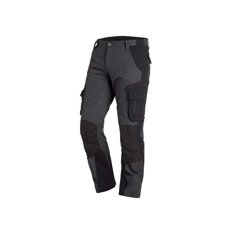 Pantalons florian pantalon florian anthracite/noir t52 200 - 300 g entre 4 et 6 pantalon 52 coton, polyamide 1 pièce(s) gris, noir - fhb original gmbh