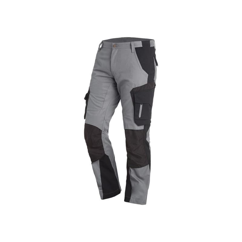 Pantalons florian pantalon florian gris/noir t40 200 - 300 g entre 4 et 6 pantalon 40 coton, polyamide 1 pièce(s) gris, noir - fhb original gmbh & co.