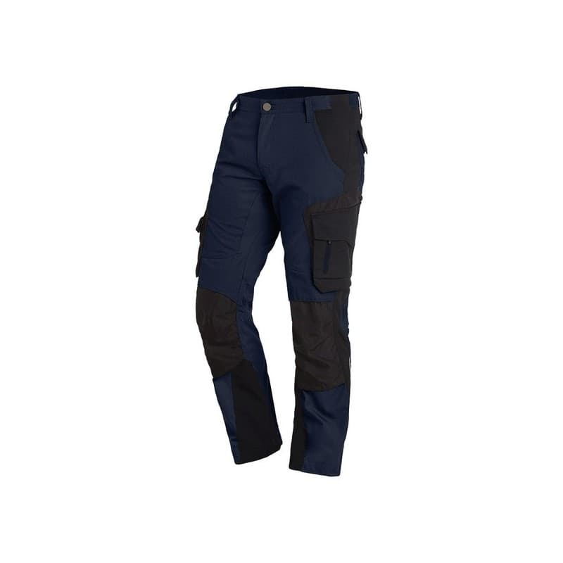 Pantalons florian pantalon florian marine/noir t38 38 200 - 300 g entre 4 et 6 pantalon coton, polyamide 1 pièce(s) bleu, noir - fhb original gmbh & c