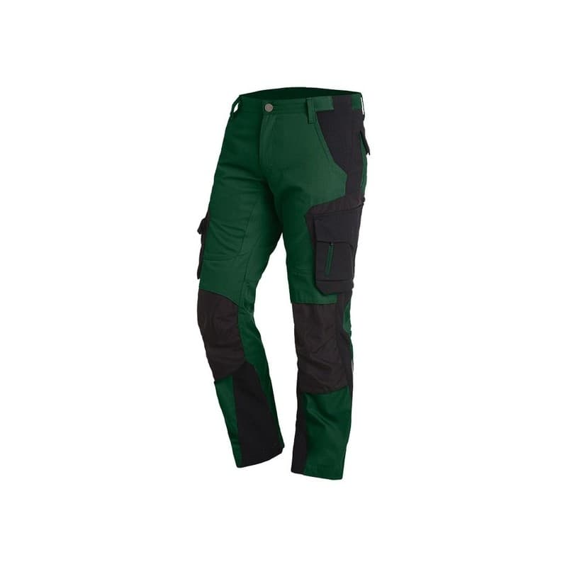 Pantalons florian pantalon florian vert-noir t38 38 200 - 300 g entre 4 et 6 pantalon coton, polyamide 1 pièce(s) noir, vert - fhb original gmbh & co.