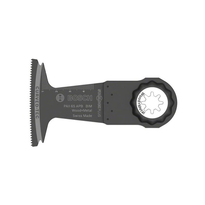 Lames et accessoires pour multifonctions gop lame plongeante bim paii 65 apb wood and metal 1 blister(s) de 1 pièce(s) - bosch
